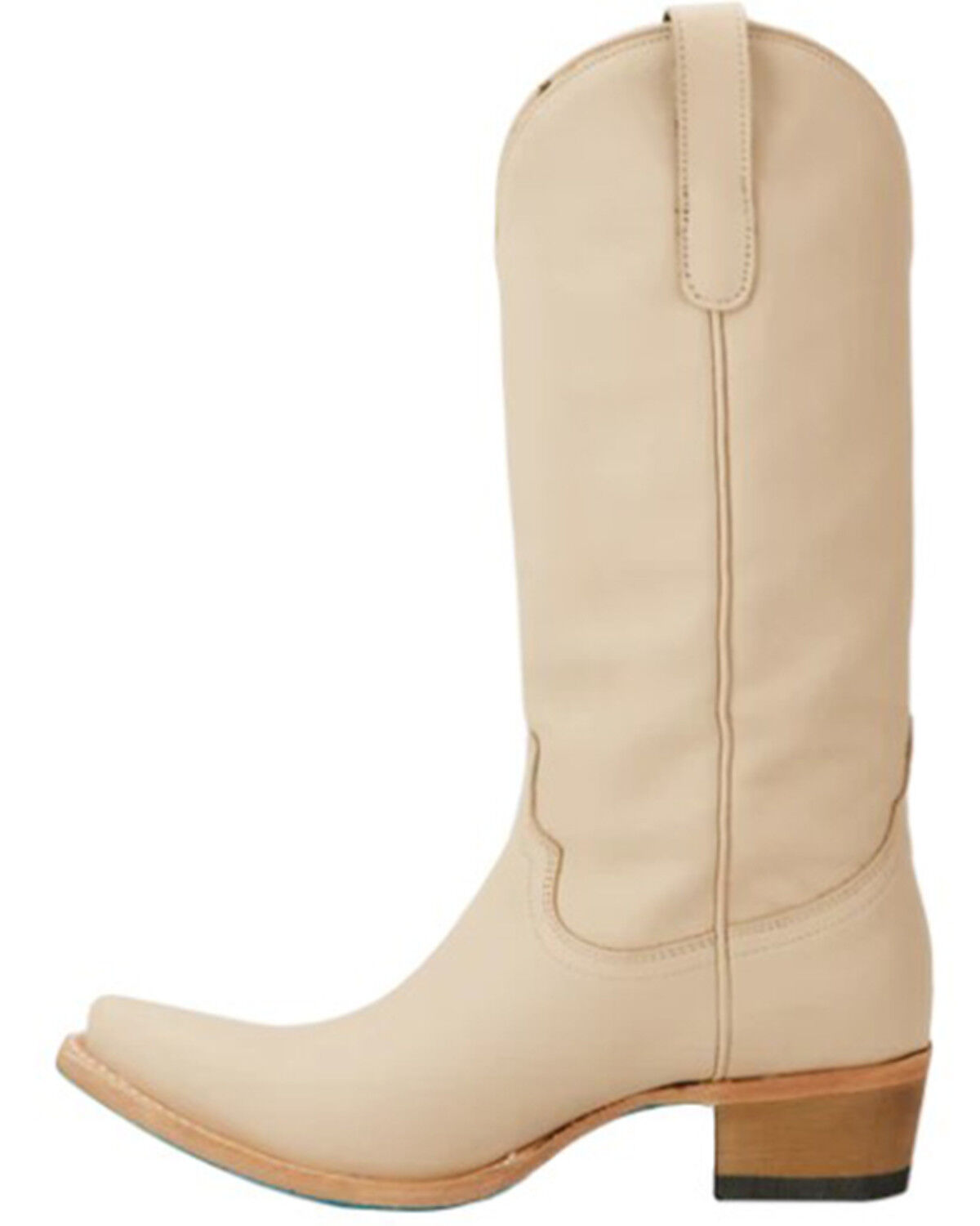 Image #3 - Lane Women's Emma Jane Tall Western Boots - Snip Toe, Ivory, hi-res