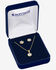 Image #3 - Montana Silversmiths In The Wind Crystal Jewelry Set - 2 Piece, Silver, hi-res