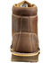 Image #4 - Carhartt Men's 6" Waterproof Lug Work Boots - Moc Toe, Chocolate, hi-res