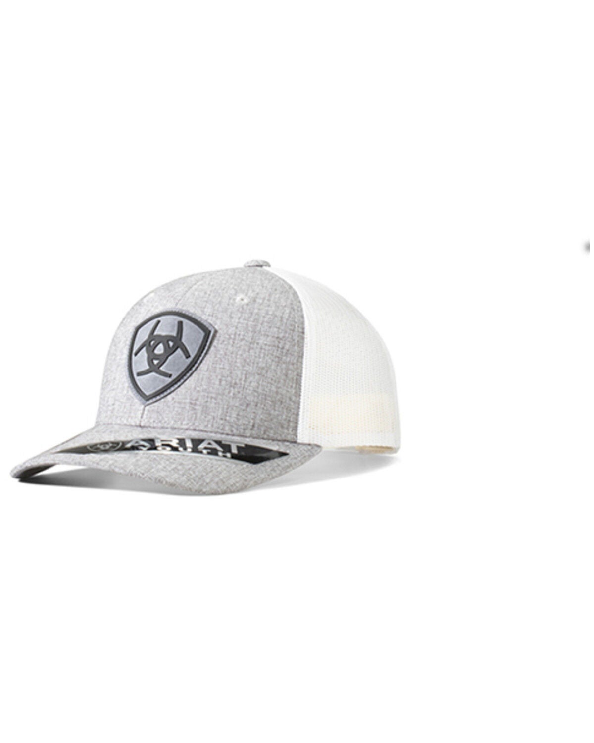 Ariat Kids' Logo Ball Cap, Grey, hi-res