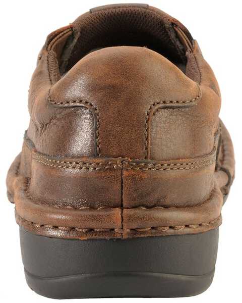 Roper Nubuck Opanka Slip-On Shoes, Brown, hi-res