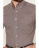 Image #3 - Ariat Men's Osman Print Short Sleeve Button-Down Western Shirt, Peach, hi-res