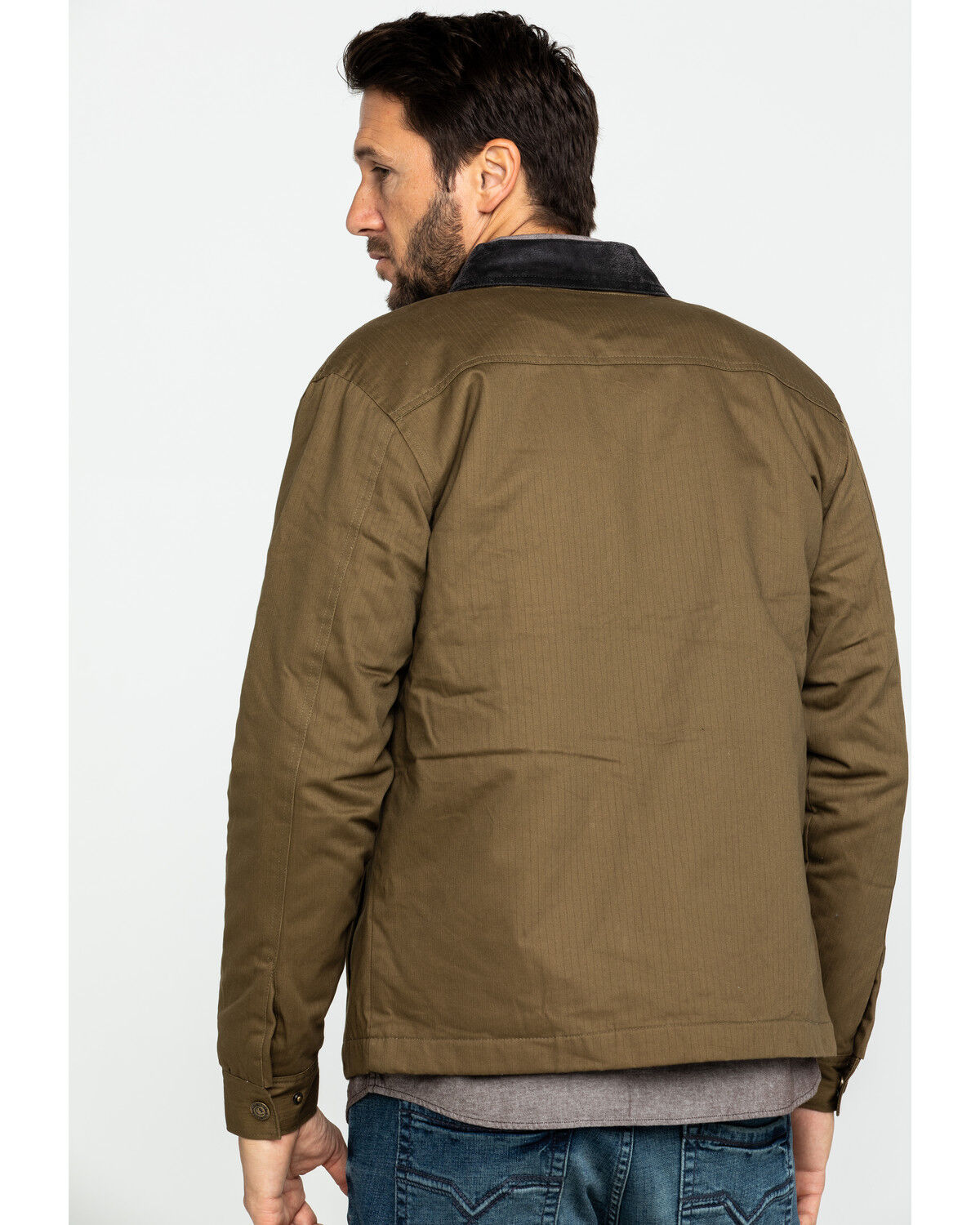 Image #2 - Cody James Men's Saddler Ranch Slub Canvas Jacket - Big , , hi-res