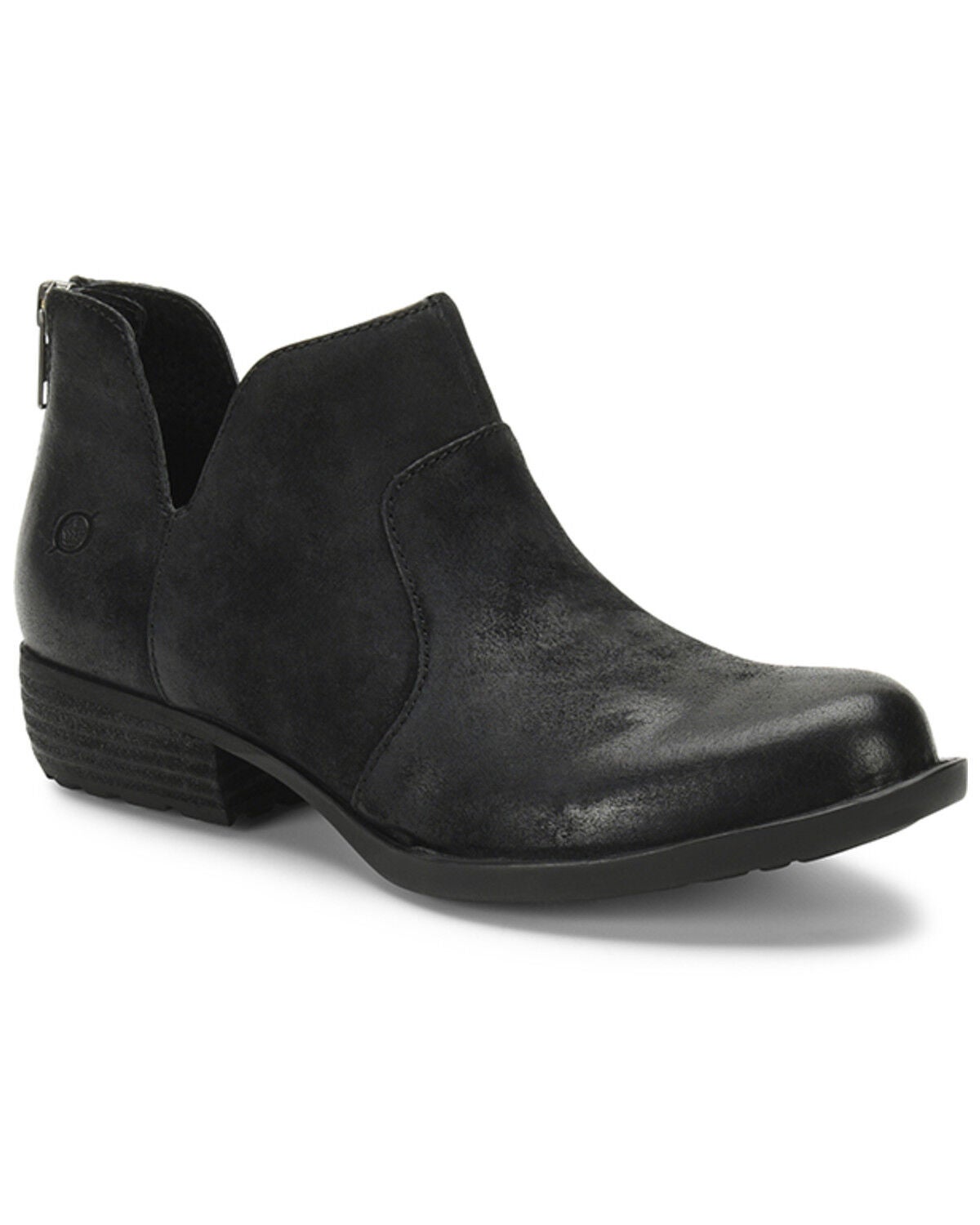 Born Women's Kerri Fashion Booties - Round Toe, Black, hi-res