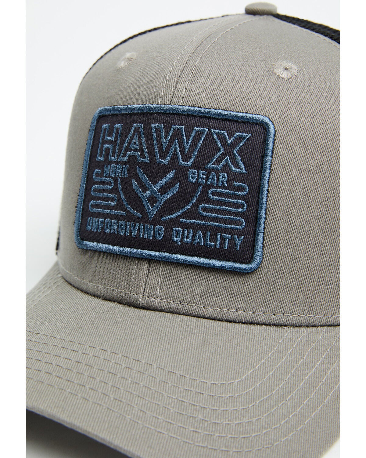Image #2 - Hawx Men's Recreation Logo Patch Ball Cap, Grey, hi-res