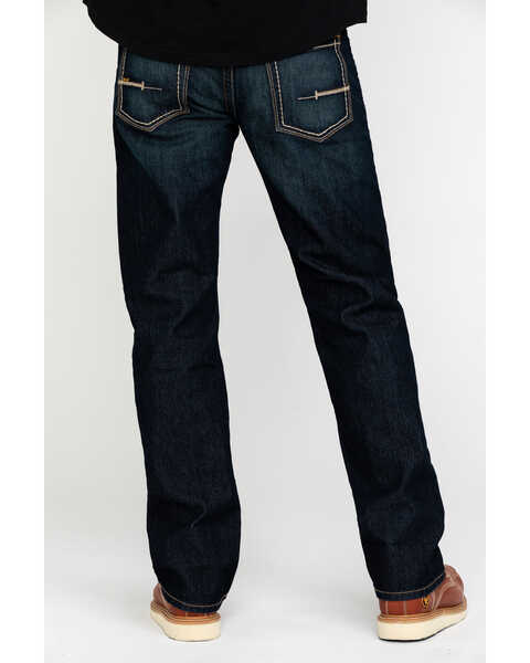 Image #1 - Ariat Men's Rebar M5 Durastretch Edge Straight Work Jeans , Blue, hi-res