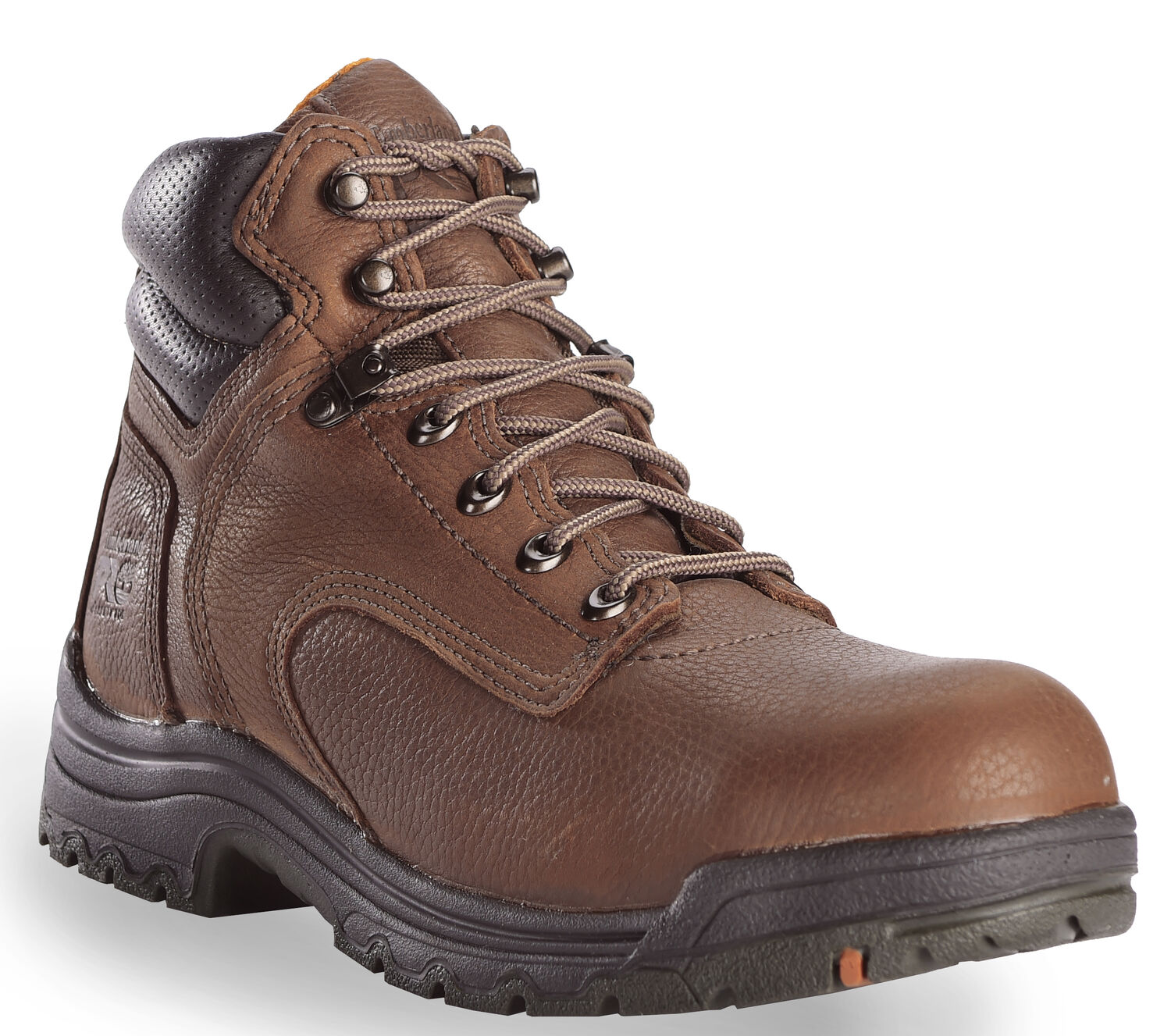 Image #1 - Timberland PRO Women's Titan Work Boots - Alloy Toe, Brown, hi-res