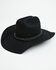 Image #1 - Idyllwind Women's Callywood Rhinestone Felt Cowboy Hat, Black, hi-res