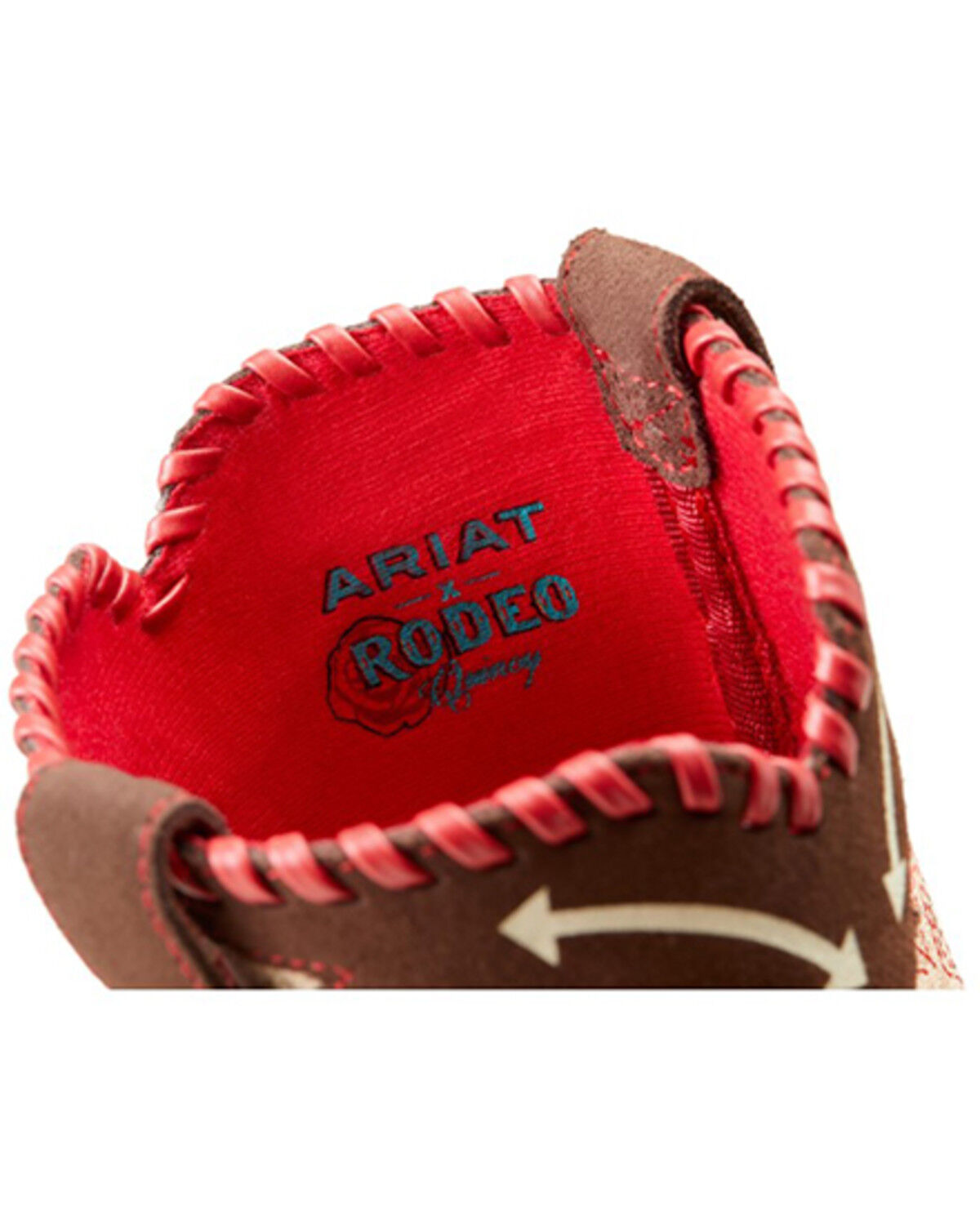 Image #6 - Ariat X Rodeo Quincy Girls' Futurity Western Boots - Square Toe, Brown, hi-res