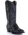 Image #1 - Corral Men's Exotic Alligator Western Boots - Snip Toe, Black, hi-res