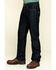 Image #3 - Ariat Men's M4 Rebar Durastretch Flannel Lined Low Bootcut Work Jeans - Big, Blue, hi-res