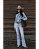 Image #1 - Idyllwind Women's Granada Gypsy High Rise Studded Side Seam Bootcut Jeans, Light Wash, hi-res