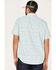 Image #4 - Levi's Men's Classic Swirly Floral Print Short Sleeve Button Down Shirt , Blue, hi-res