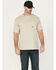 Image #2 - Ariat Men's Rebar Workman Brickyard Short Sleeve Work Shirt, Grey, hi-res