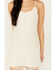 Image #4 - Shyanne Women's Nylon Lace Mini Slip Dress, Cream, hi-res