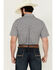 Image #4 - Gibson Men's Haven Geo Print Short Sleeve Snap Western Shirt , White, hi-res