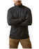 Image #1 - Ariat Men's Rebar Gridwork Baselayer 1/4 Zip Long Sleeve T-Shirt, Black, hi-res