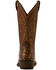 Image #3 - Ariat Men's Vesper Exotic Ostrich Western Boots - Round Toe, Tan, hi-res