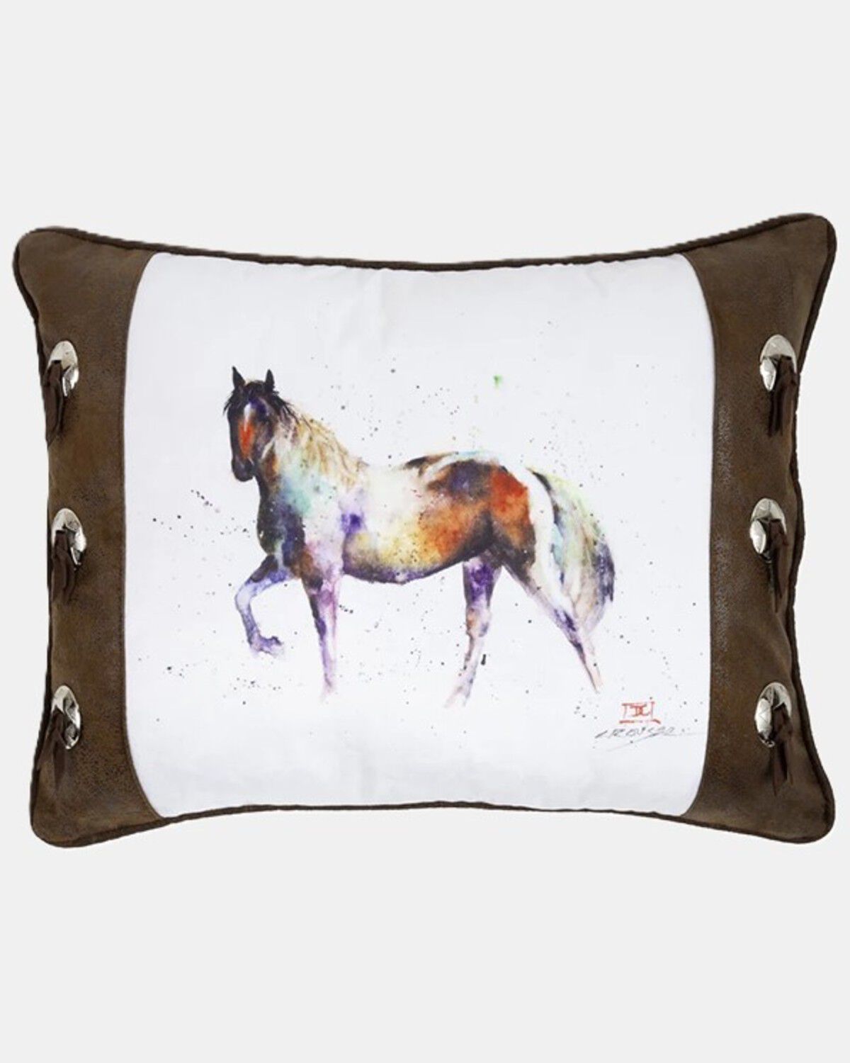 Image #1 - Carstens Home Dean Crouser Steppin' Out Pillow, Multi, hi-res