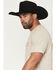 Image #3 - Wrangler Men's American Cowboy Short Sleeve Graphic T-Shirt, Tan, hi-res