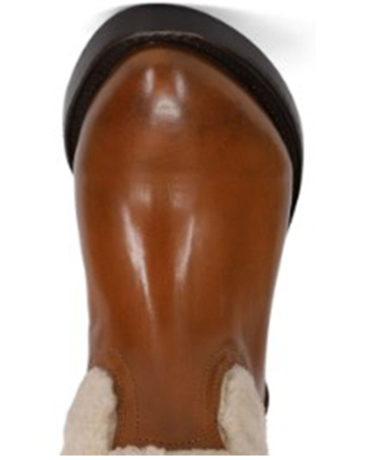 Image #6 - Frye Women's Billy Pull-On Shearling Western Boots - Round Toe, Caramel, hi-res