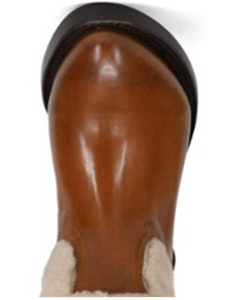 Image #6 - Frye Women's Billy Pull-On Shearling Western Boots - Medium Toe , Caramel, hi-res