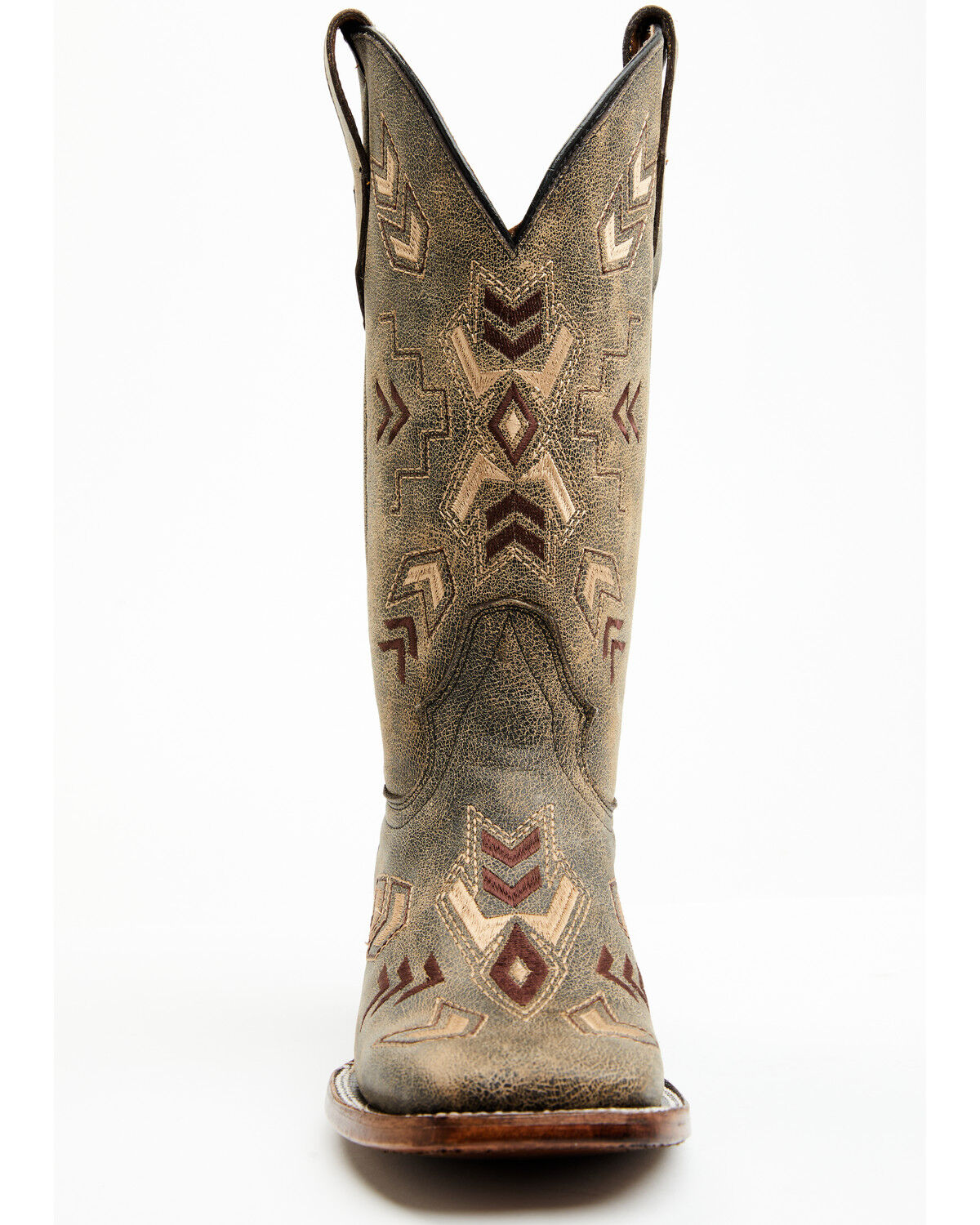 Image #4 - Circle G Women's Arrowhead Western Boots - Broad Square Toe, , hi-res