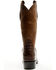 Image #5 - Tony Lama Men's Exotic Hornback Caiman Western Boots - Square Toe, Chocolate, hi-res