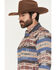 Image #2 - Moonshine Spirit&reg; Men's Caribou Southwestern Striped Long Sleeve Snap Flannel Shirt, Multi, hi-res