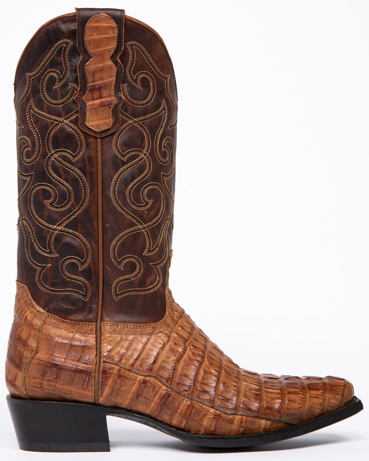 Image #2 - Moonshine Spirit&reg; Men's Rock City Fuscus Caiman Western Boots - Snip Toe, , hi-res