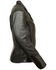 Image #2 - Milwaukee Leather Women's Braid & Stud Leather Jacket - 3X, Black, hi-res