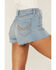 Image #4 - Idyllwind Women's High Risin' Wichita Wash Raw Edge Hem Denim Shorts, Super Light Wash, hi-res