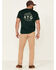 Image #2 - Wrangler ATG Men's All-Terrain Tiger Brown Convertible Trail Jogger Pants, , hi-res