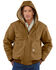 Image #2 - Carhartt Men's FR Duck Active Hooded Jacket - Big & Tall, Carhartt Brown, hi-res