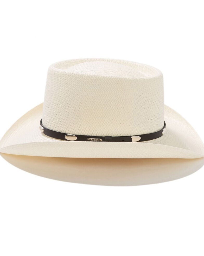 Stetson Royal Flush 10X Shantung Straw Cowboy Hat Sheplers