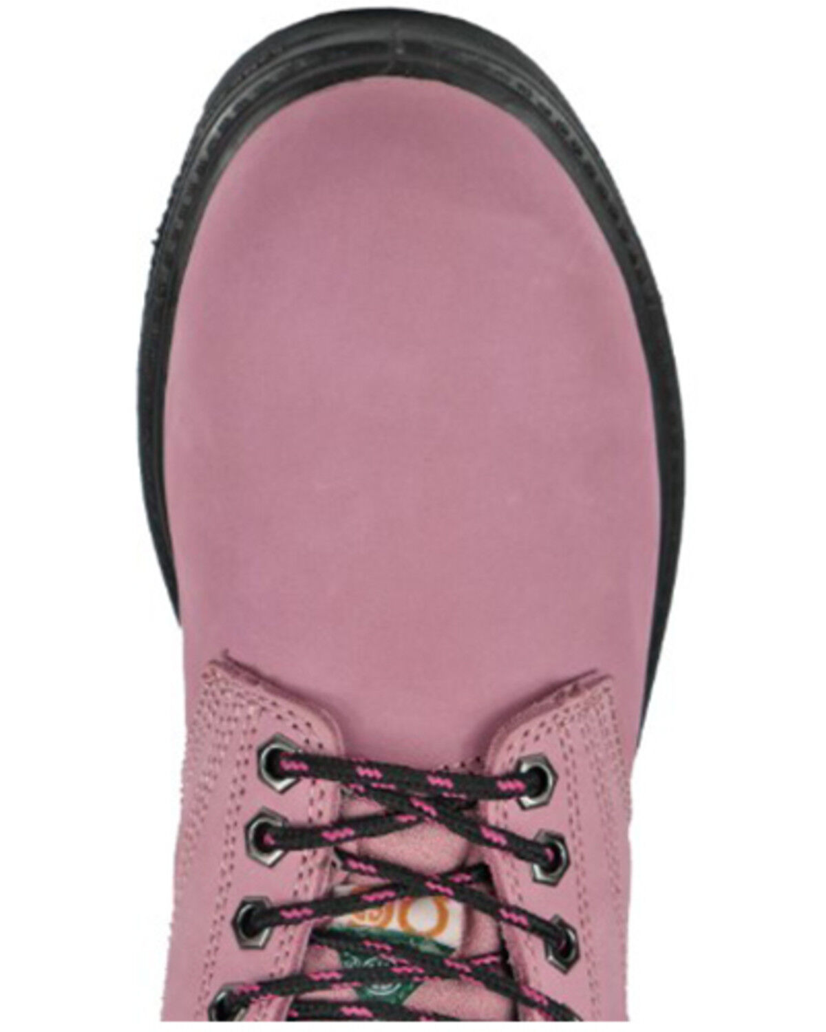 Image #6 - Moxie Trades Women's 6" Alice Waterproof Work Boots - Steel Toe, Pink, hi-res