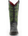 Ferrini Women's Caiman Croc Print Western Boots - Square Toe, Black, hi-res