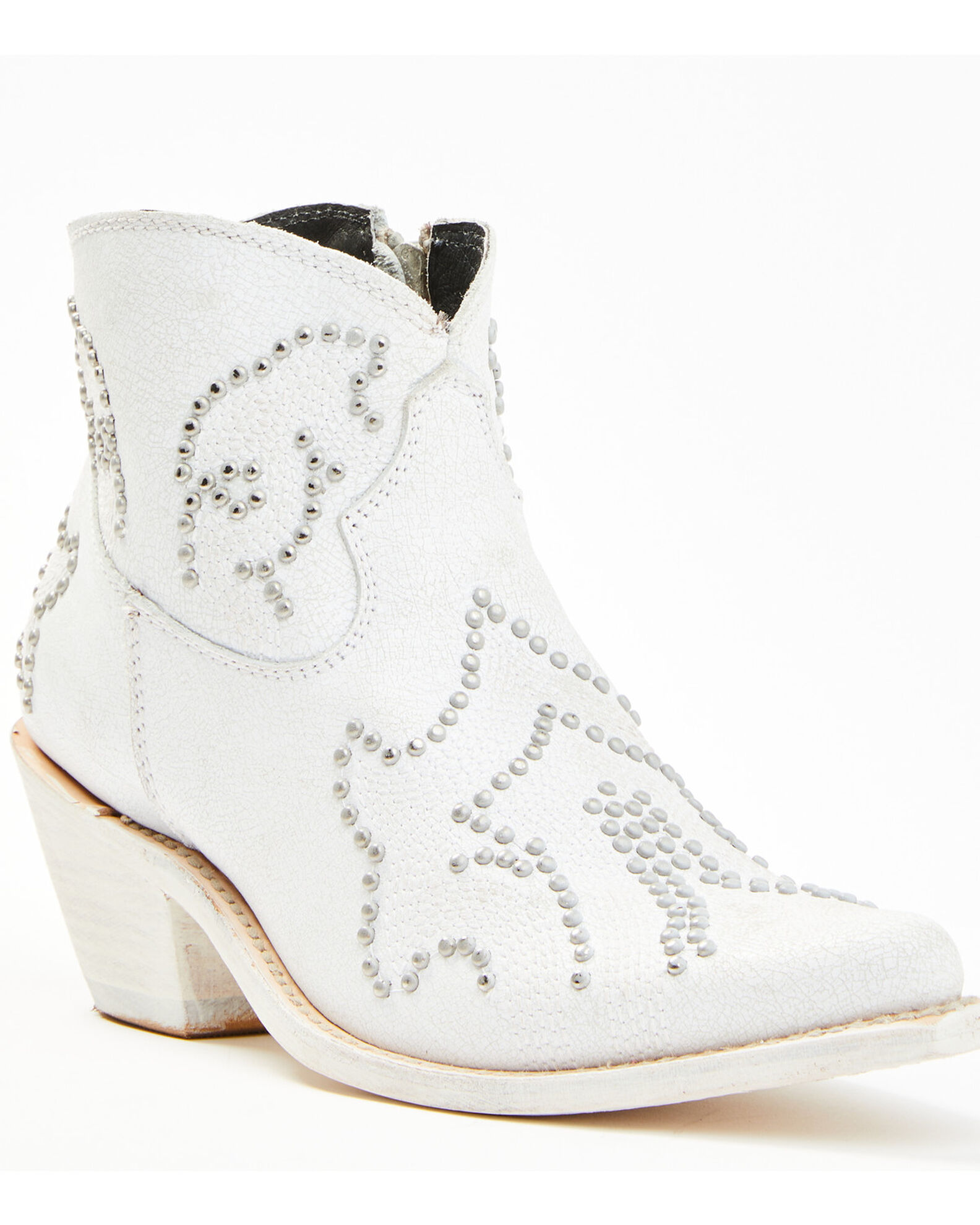 Liberty Black Women s Mae Studded Fashion Western Booties Snip
