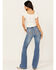 Image #3 - Idyllwind Women's Al To Vista Medium Wash Mid Rise Bootcut Stretch Denim Jeans , Medium Wash, hi-res