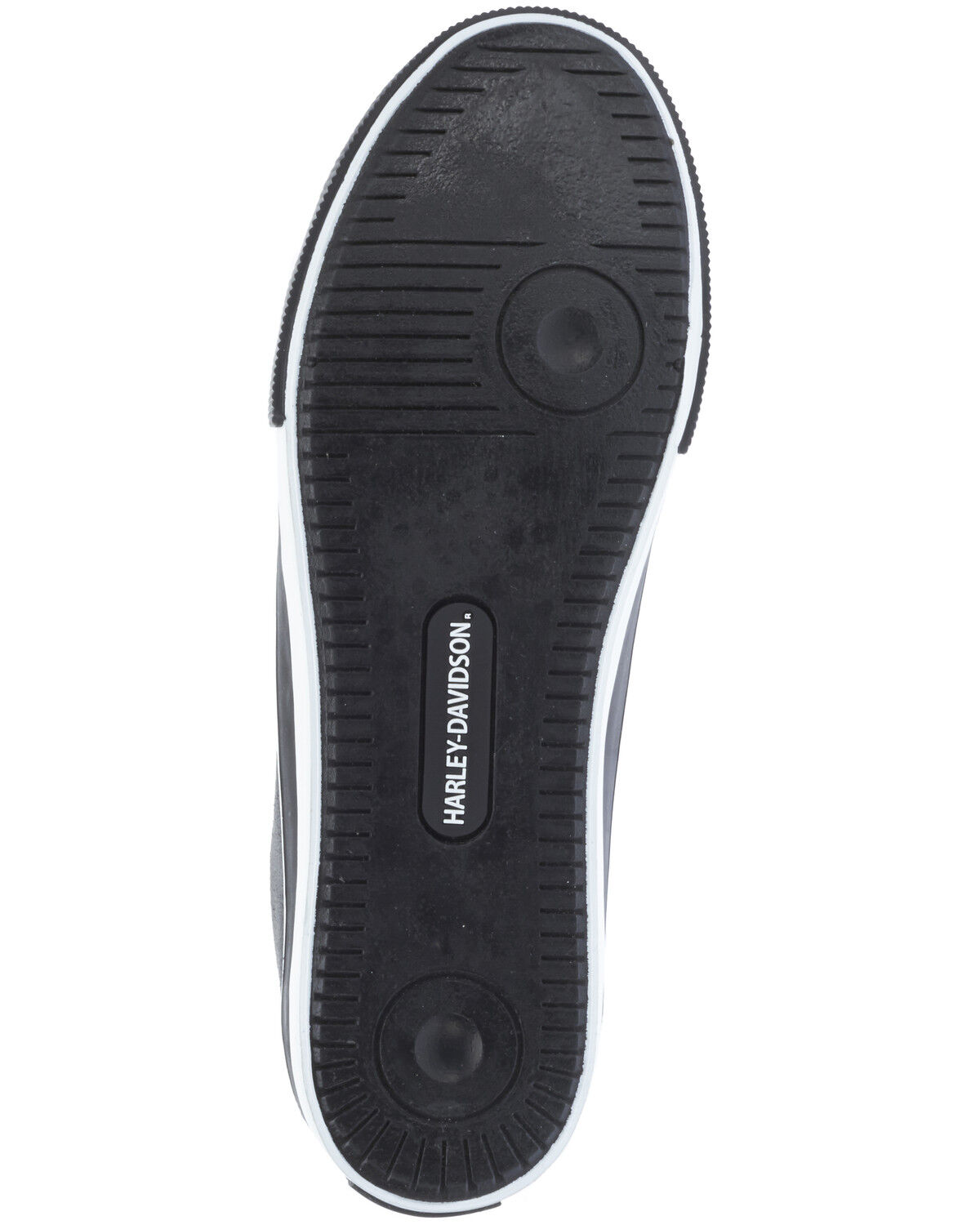 Image #7 - Harley Davidson Men's Baxter Moto Shoes, Black, hi-res