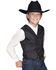 Scully Boys' Paisley Vest, Black, hi-res