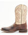 Image #3 - Nocona Men's Henry Western Boots - Broad Square Toe, Brown, hi-res