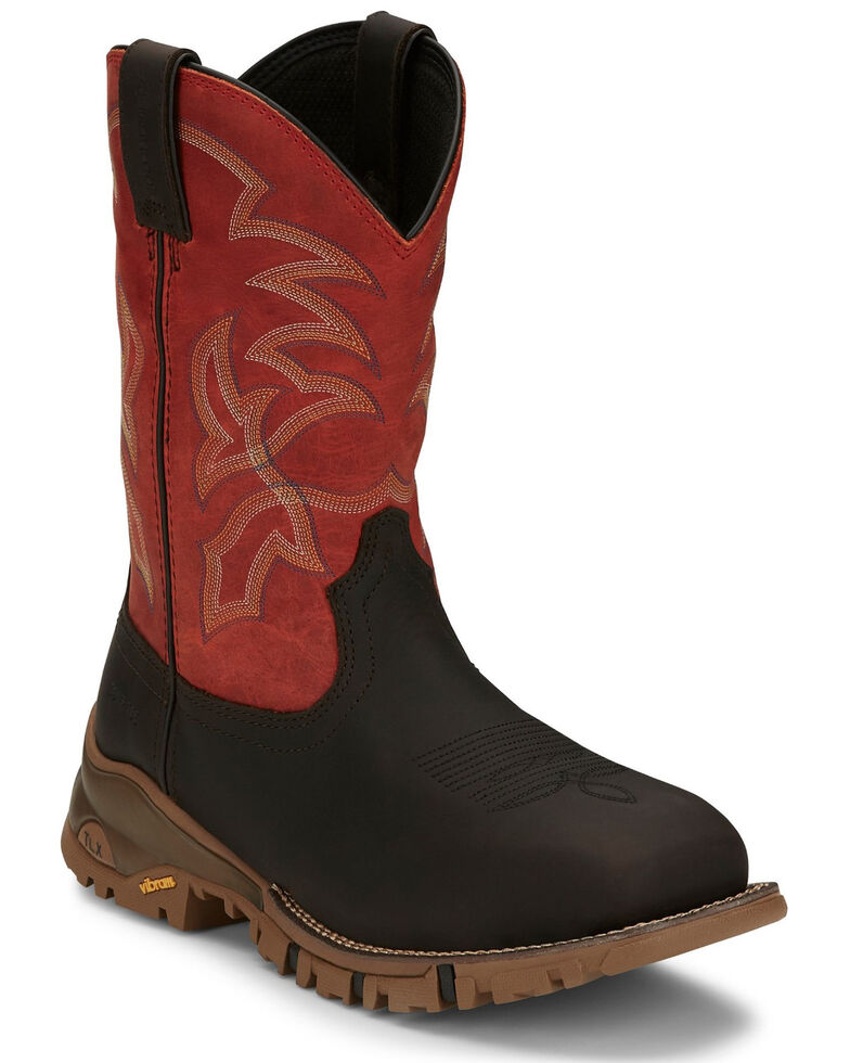 Tony Lama Men's Roustabout Java Western Work Boots - Composite Toe | Sheplers