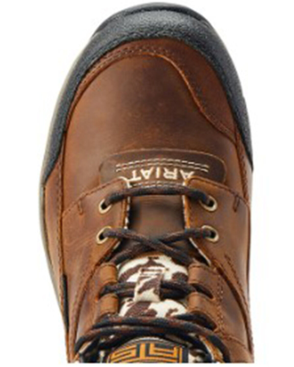 Image #4 - Ariat Women's Cow Print Terrain Waterproof Boots - Soft Toe, Brown, hi-res