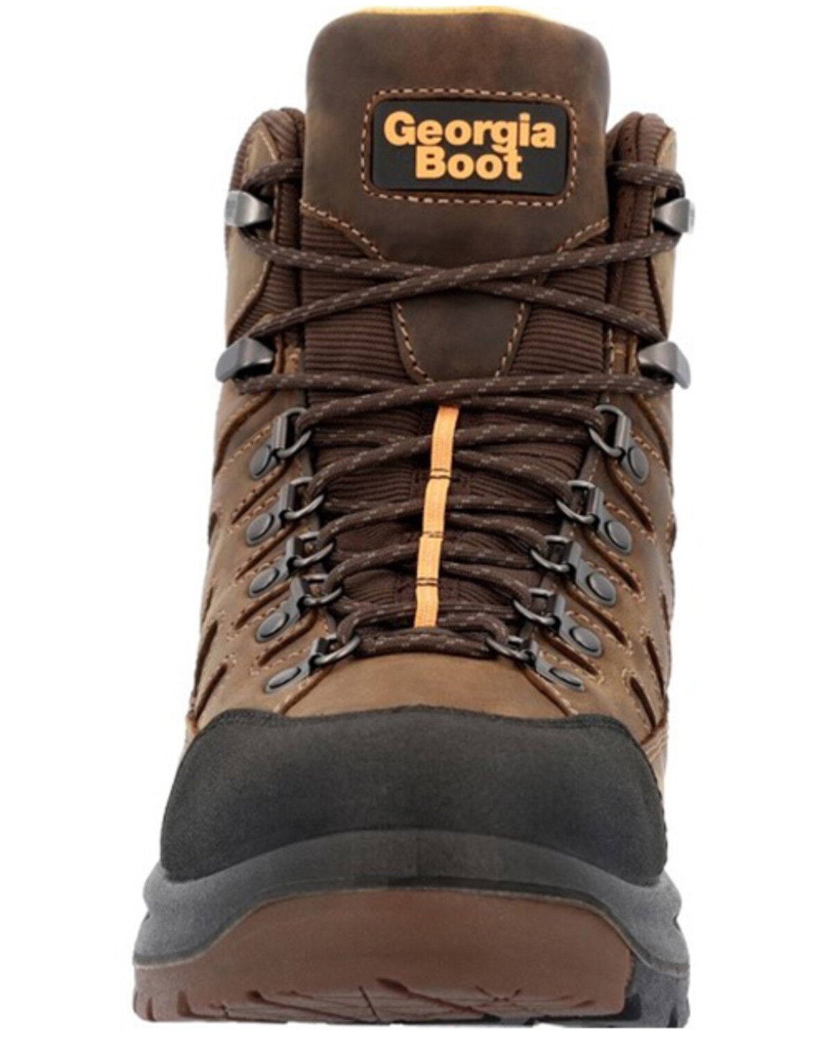 Image #4 - Georgia Boot Men's OT Waterproof Lace-Up Hiking Work Boots - Soft Toe, Brown, hi-res