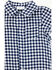 Image #2 - Angel Dear Infant Boys' Gingham Short Sleeve Snap Onesie, Blue, hi-res
