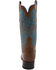 Image #5 - Ferrini Women's Ella Floral Cross Western Boots - Broad Square Toe , Brown, hi-res
