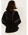 Image #4 - Shyanne Women's Embroidered Peasant Top, Black, hi-res