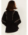 Image #4 - Shyanne Women's Embroidered Peasant Top, Black, hi-res