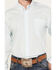 Image #3 - Cinch Men's Diamond Geo Print Long Sleeve Button Down Western Shirt, Light Blue, hi-res
